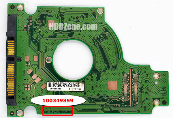 ST96812AS Seagate PCB 100349359