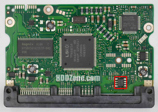 ST3500620AS Seagate PCB 100466725 REV A