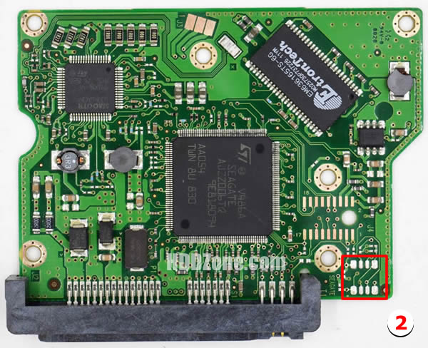STM380215AS Seagate PCB 100473090