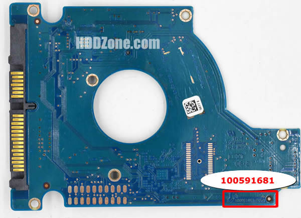 ST9500325AS Seagate PCB 100591681