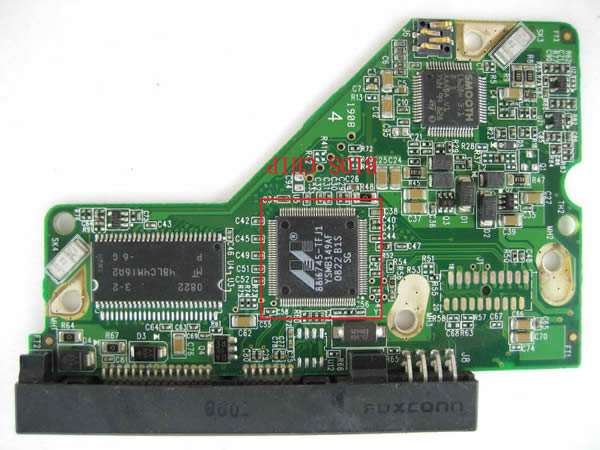 WD5001ABYS WD PCB 2060-701477-002 REV A
