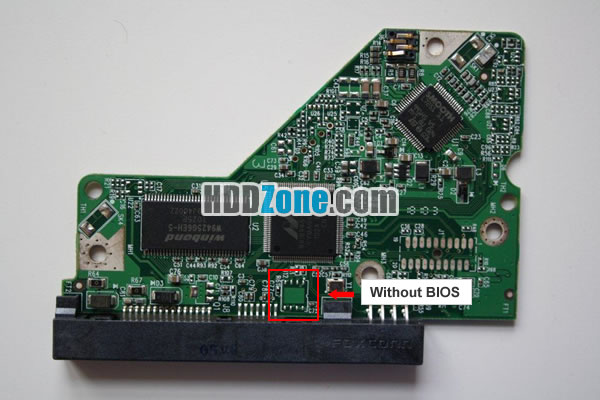 WD5000AVDS WD PCB 2060-701640-001 REV A