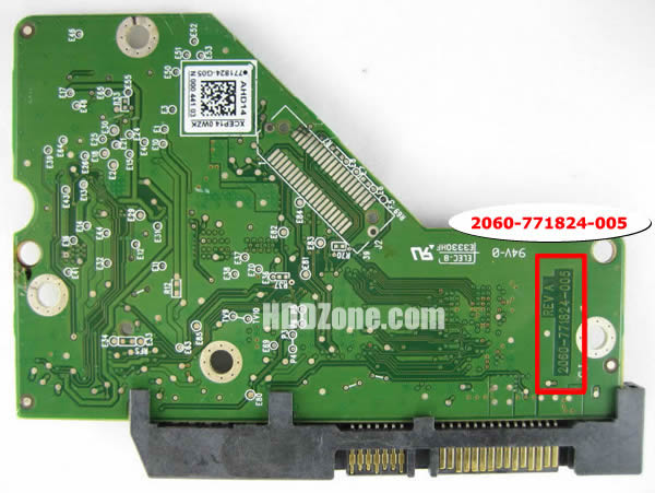 WD10EARS WD PCB 2060-771824-005 REV A / P1