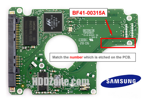 Samsung Hard Drive PCB Swap Guide