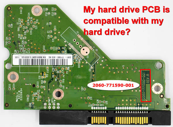 How do I know if my hard drive PCB is compatible with my hard drive?