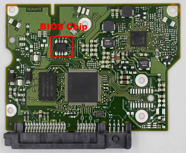 hard drive pcb bios chip