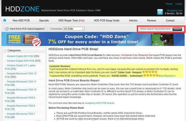 Steps to repair Seagate HDD PCB 100535704