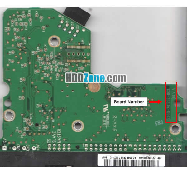 Western Digital HDD PCB Circuit Boards - HDDzone.com