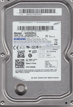 Samsung HD322HJ Hard Disk Drive