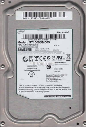Samsung ST1000DM005 Hard Disk Drive