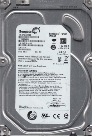 Seagate ST1500DL003 Hard Disk Drive