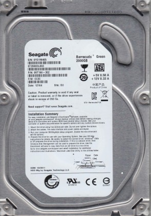 Seagate ST2000DL003 Hard Disk Drive