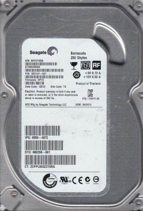 Seagate ST250DM000 Hard Disk Drive