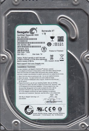 Seagate ST31000521AS Hard Disk Drive