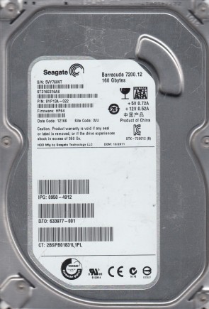 Seagate ST3160316AS Hard Disk Drive