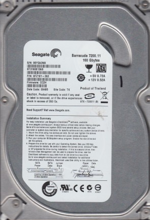 Seagate ST3160813AS Hard Disk Drive