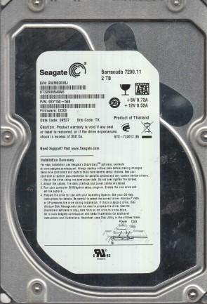 Seagate ST32000540AS Hard Disk Drive