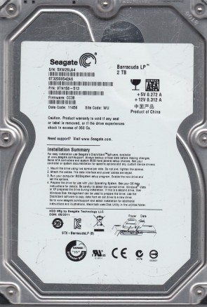 Seagate ST32000542AS Hard Disk Drive