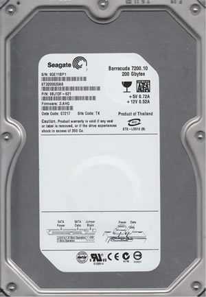 Seagate ST3200820AS Hard Disk Drive