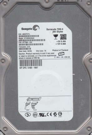 Seagate ST3200826A Hard Disk Drive