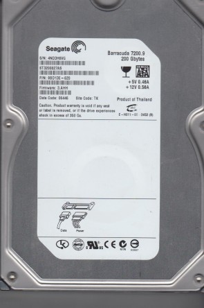 Seagate ST3200827A Hard Disk Drive