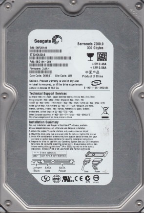 Seagate ST3300622A Hard Disk Drive