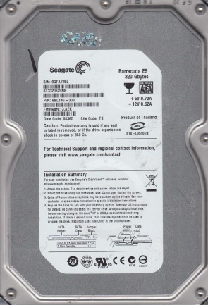Seagate ST3320620NS Hard Disk Drive