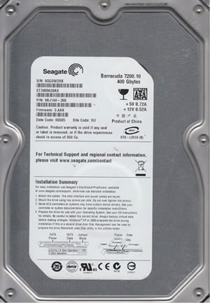 Seagate ST3400620AS Hard Disk Drive