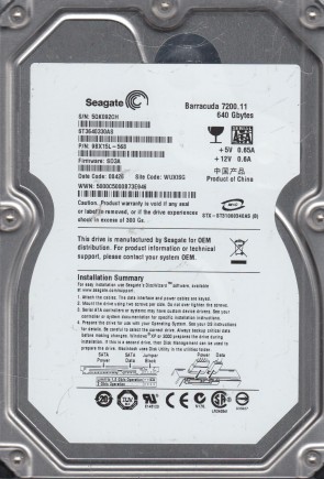 Seagate ST3640330AS Hard Disk Drive