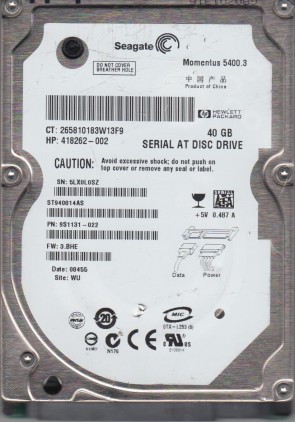 Seagate ST940814AS Hard Disk Drive