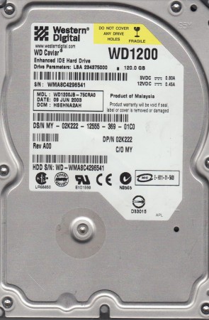 Western Digital WD1200JB Hard Disk Drive