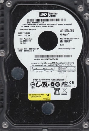 Western Digital WD1500ADFD Hard Disk Drive