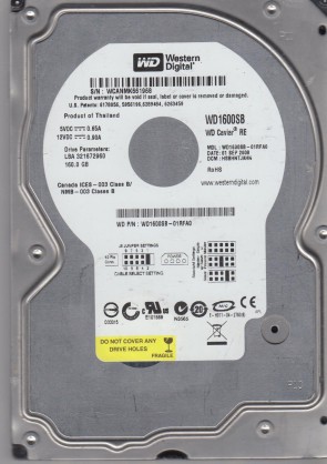 Western Digital WD1600SB Hard Disk Drive