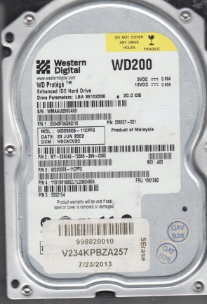 Western Digital WD200EB Hard Disk Drive