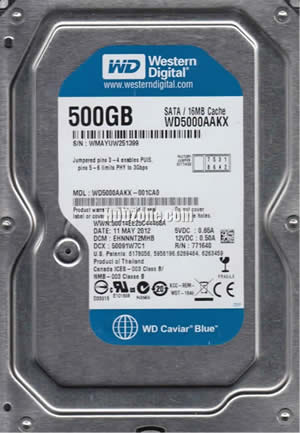 Western Digital WD3000AAKX Hard Disk Drive