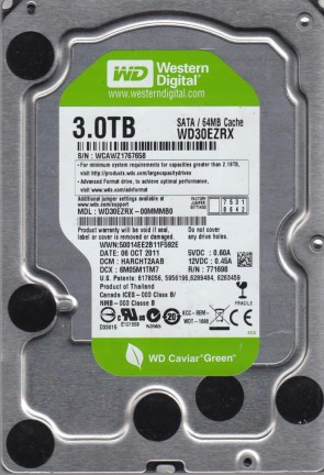 Western Digital WD30EZRX Hard Disk Drive