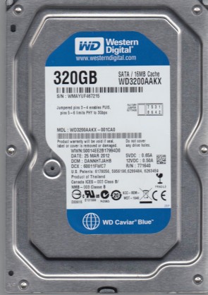Western Digital WD3200AAKX Hard Disk Drive