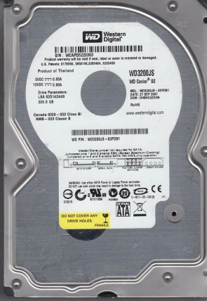 Western Digital WD3200JS Hard Disk Drive