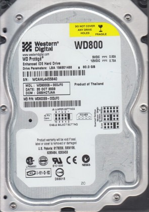Western Digital WD800EB Hard Disk Drive