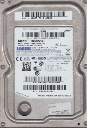 Samsung HDD HD322GJ
