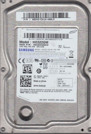 Samsung HDD HD322GM