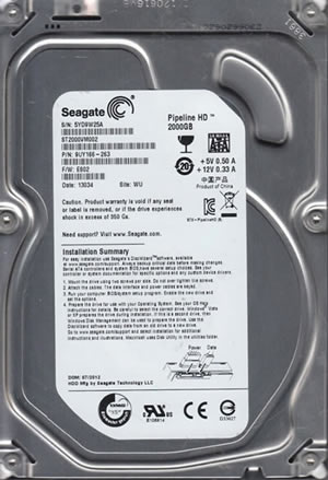 Seagate HDD ST2000VM002