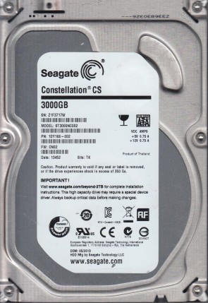 Seagate HDD ST3000NC002