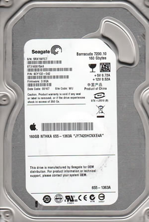 Seagate HDD ST3160815AS