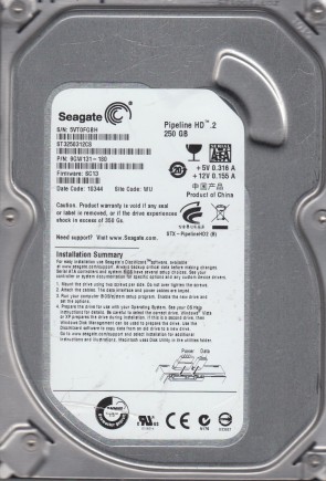 Seagate HDD ST3250312CS