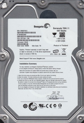 Seagate HDD ST3640623AS