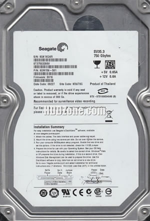 Seagate HDD ST3750330SV