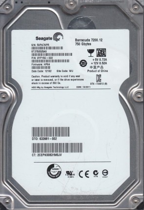Seagate HDD ST3750525AS