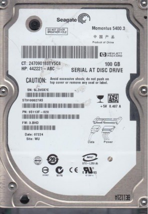 Seagate HDD ST9100827AS