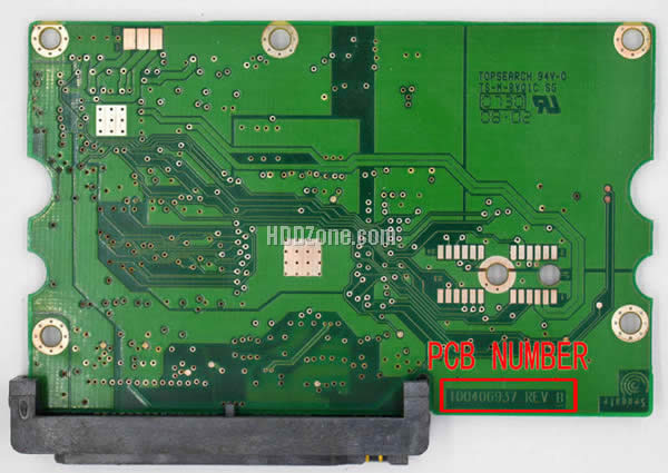 Seagate STM3320820AS PCB Board 100406937